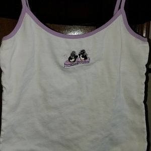 Lot of 4 little pajama camisole tops size L-XL